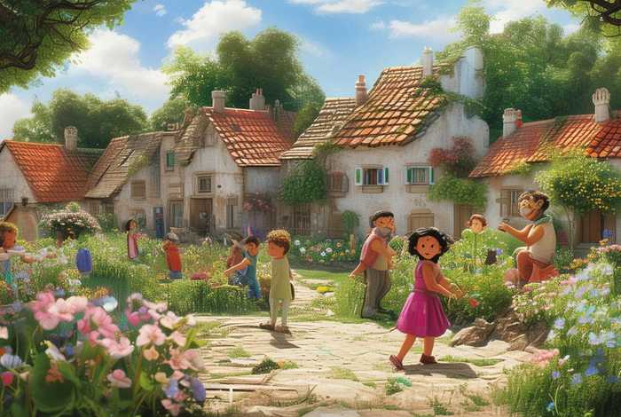 儿童绘本故事推荐村庄里的新生活，村里的新居民绘本内容简介