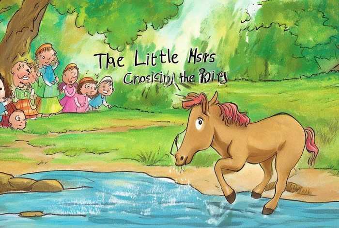 儿童英文故事小马过河、幼儿英文版小马过河的故事
