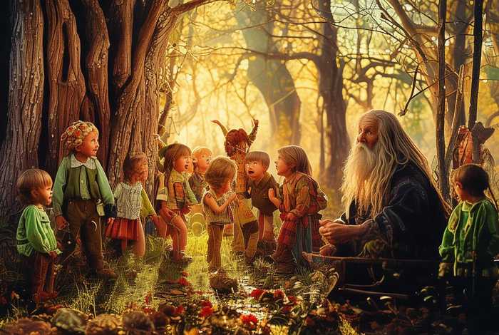 儿童神秘故事民间传说，民间小孩故事