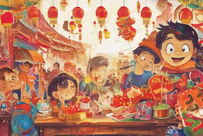 儿童年俗绘本故事 - 关于年俗的绘本故事