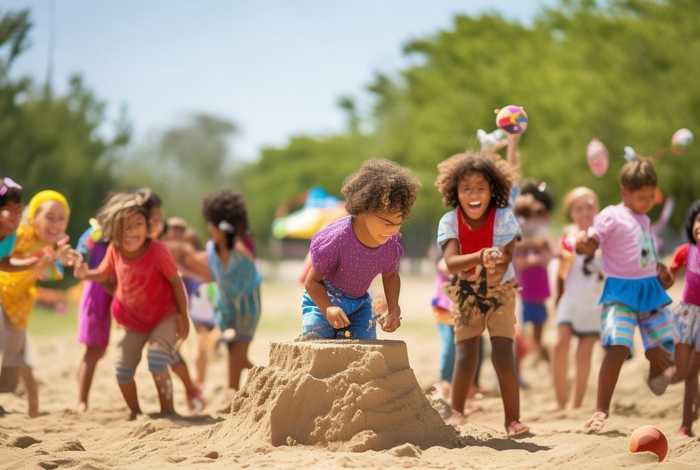 儿童开心玩耍的文案（儿童开心玩耍的文案短句）