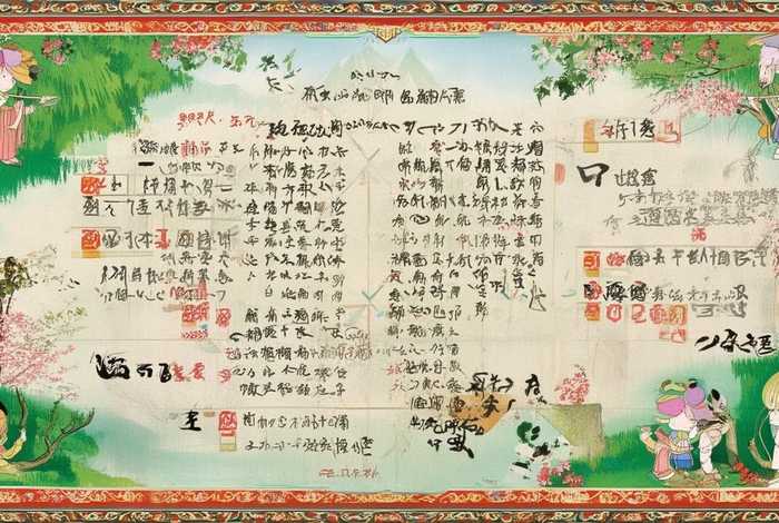 儿童古诗板报（古诗板报设计图边框）