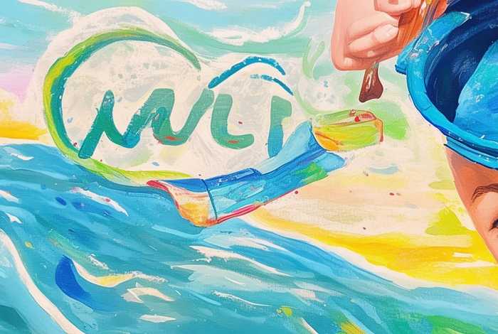 儿童故事书《浪花》；儿童画浪花