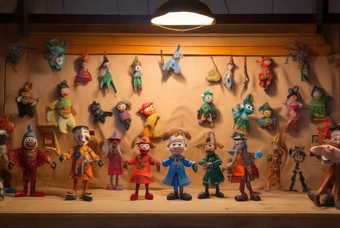 儿童皮影的制作、儿童皮影的制作原理