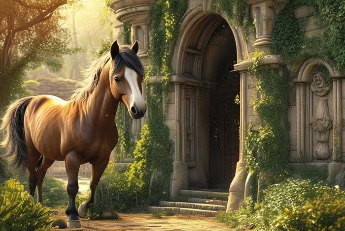 儿童故事小马的神秘古堡 播放小马的故事 儿童故事小马的神秘古堡 播放小马的故事