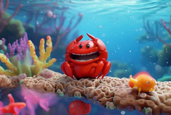 儿童故事小螃蟹的烦恼 小螃蟹的绘本故事 儿童故事小螃蟹的烦恼 小螃蟹的绘本故事