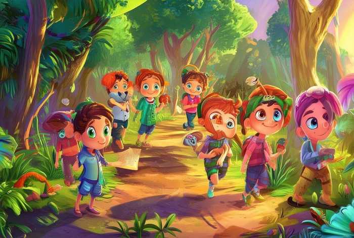 儿童丛林探险记（儿童丛林探险说说）