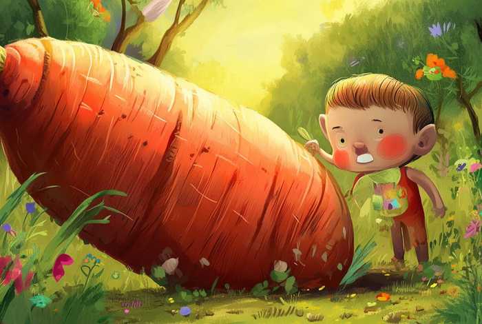 儿童故事大全拔萝卜（儿童故事拔萝卜）