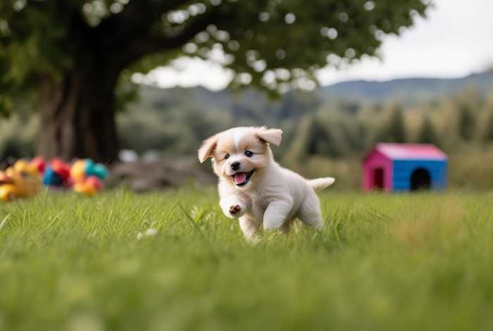 儿童故事狗狗长大；小狗慢慢长大的故事