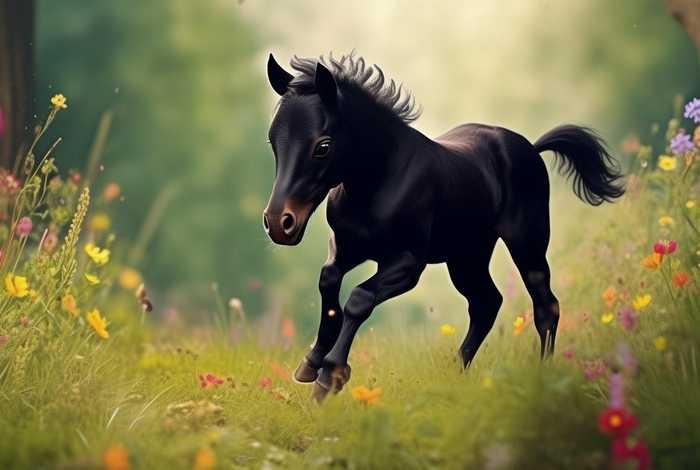 儿童小黑马的故事、小黑马的幼儿故事 儿童小黑马的故事、小黑马的幼儿故事