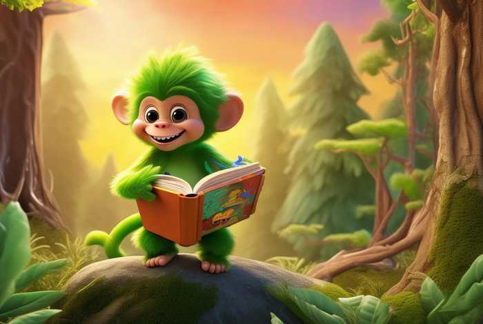 儿童故事书小猴子的故事，关于小猴子的故事书