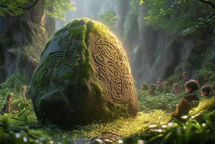 儿童故事会动的大石头（会动的大石头 故事）