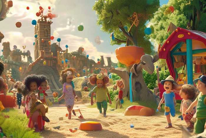 儿童玩具小乐园故事、播放儿童玩具乐园作文