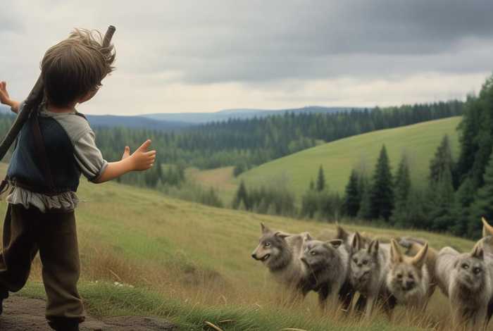 儿童故事狼来了全文 - 狼来了少儿故事