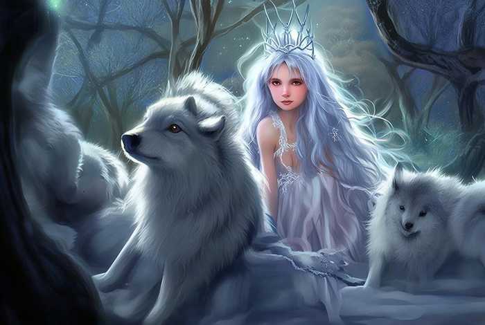 儿童故事狼人公主、睡前故事狼人的传说