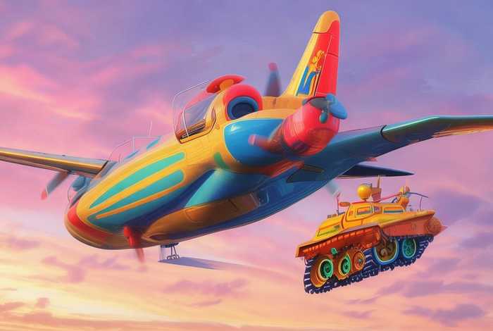 儿童睡前故事飞机与坦克3-6岁，飞机故事幼儿睡前故事文字