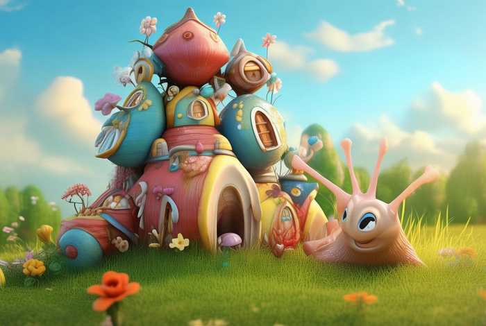 儿童睡前故事蜗牛的最大房子（幼儿故事蜗牛的房子）