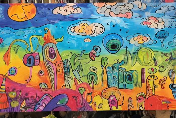 儿童创意绘画作品图片；儿童创意绘画作品图片三年级