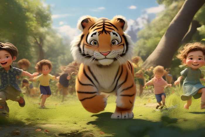 儿童老虎故事完整版、老虎幼儿故事