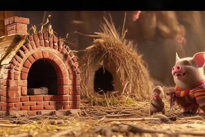 儿童故事三只小猪故事简介，三只小猪的故事幼儿