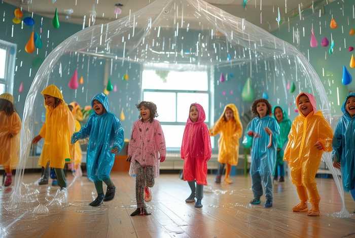 儿童舞蹈下雨了音乐（儿童舞蹈下雨了音乐教案）