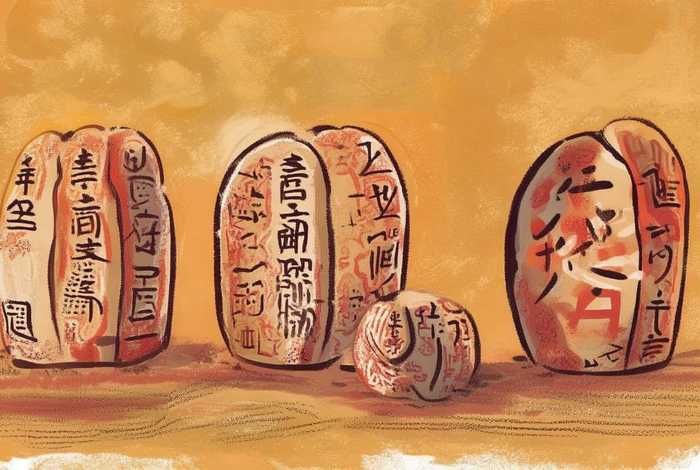 儿童甲骨文手绘（儿童甲骨文手绘图片）