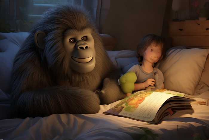 儿童故事晚安大猩猩 - 晚安大猩猩的绘本故事怎么讲比较好 儿童故事晚安大猩猩 - 晚安大猩猩的绘本故事怎么讲比较好