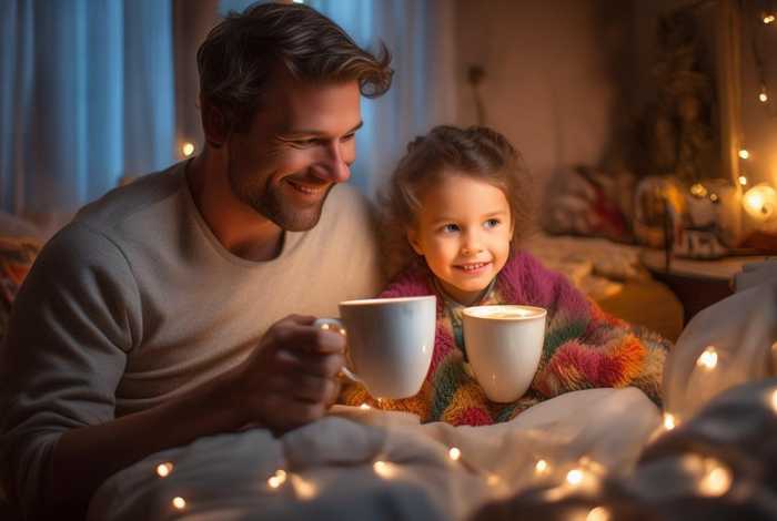 儿童睡前故事奶茶，奶爸睡前故事