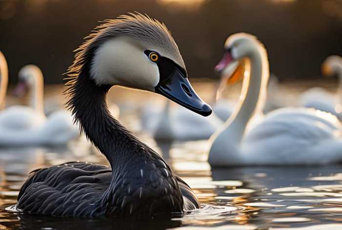 丑天鹅图片 丑小鸭天鹅图片大全