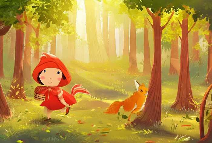 儿童故事《小红帽》；幼儿故事《小红帽》