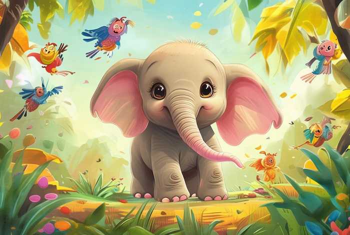 儿童故事书3-6岁小象的故事（关于小象的幼儿故事）