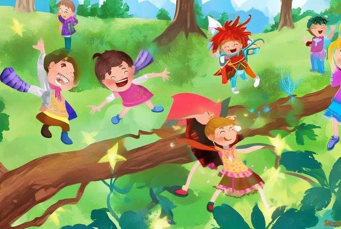 儿童故事带有动作的 带动作的幼儿故事