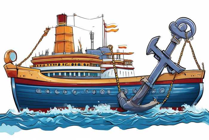 儿童科普轮船的锚 轮船上的锚是干什么用的