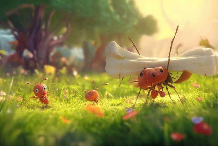 儿童故事小蚂蚁搬骨头 小蚂蚁搬骨头的故事怎么写 儿童故事小蚂蚁搬骨头 小蚂蚁搬骨头的故事怎么写