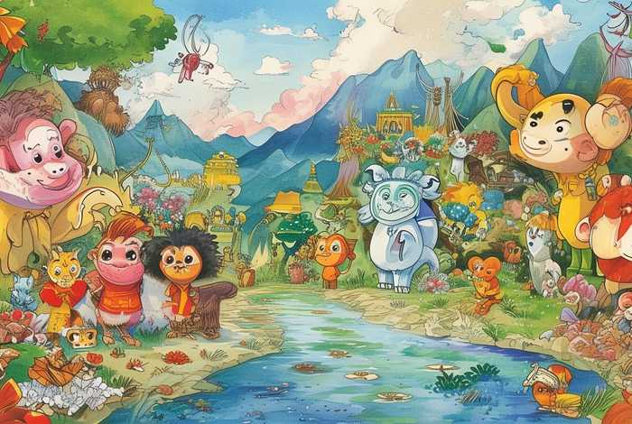 儿童故事可打印版、儿童故事可打印版12生肖