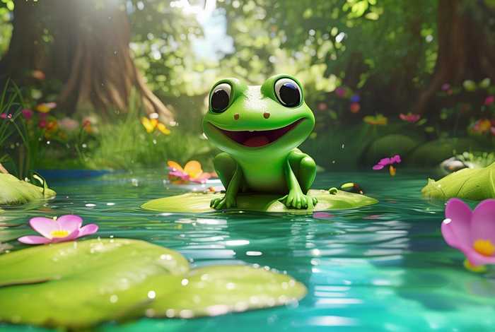 儿童故事0至3岁青蛙王子的故事，儿童故事0至3岁青蛙王子