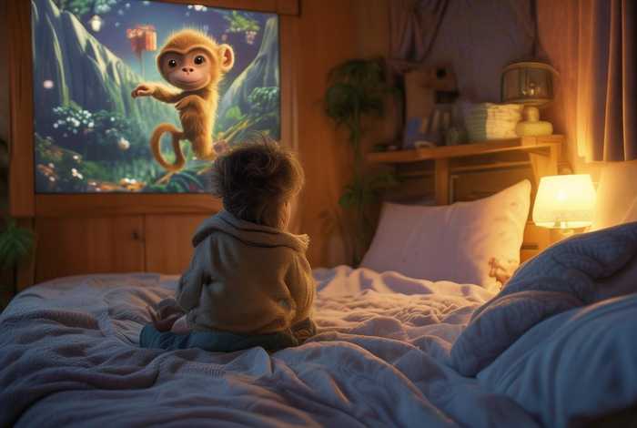 儿童睡前故事全集视频小猴子（幼儿睡前故事视频大全小猴子下山）