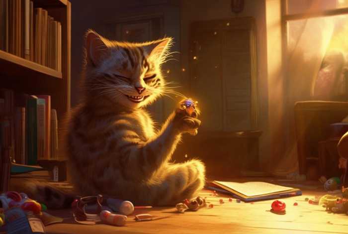 儿童故事猫的诡计 - 猫的诡计阅读答案