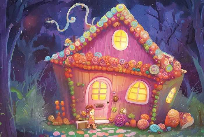 儿童睡前童话故事糖果屋（糖果屋睡前故事动画片）