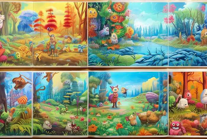 儿童绘本分镜 儿童绘本分镜头