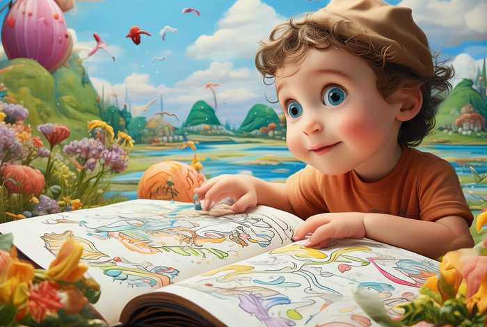 儿童故事画画大全 - 寓言故事儿童画画大全