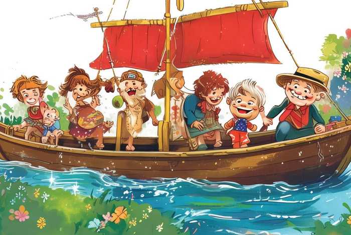 儿童绘本故事推荐和甘伯伯去兜风、儿童绘本和甘伯伯去游河