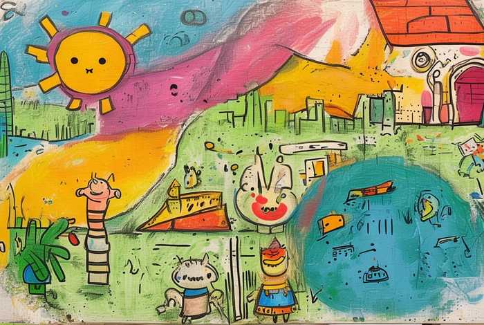 儿童手绘故事画简单、幼儿手绘故事简单的