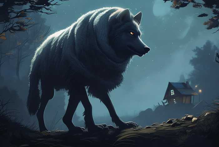 儿童睡前故事羊皮的狼、睡前故事大全视频-披着羊皮的狼