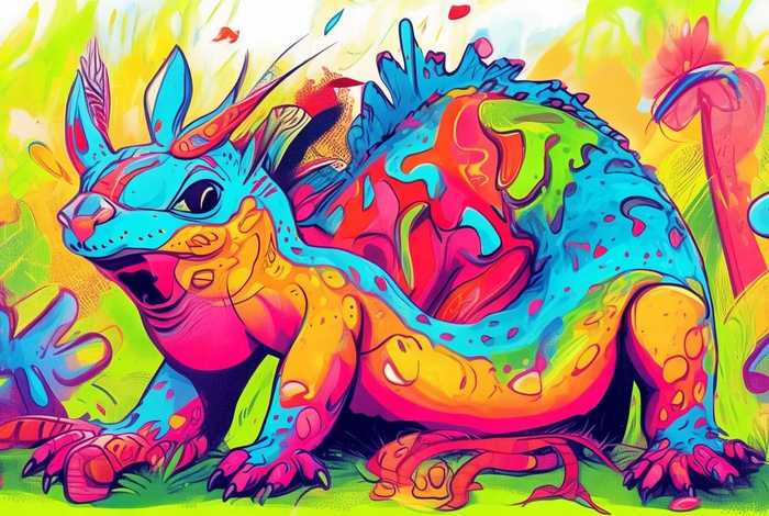 儿童故事变色龙；幼儿绘本故事变色龙