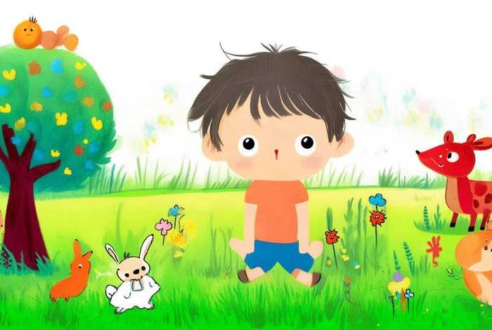 儿童动物故事画（幼儿动物故事简笔画）