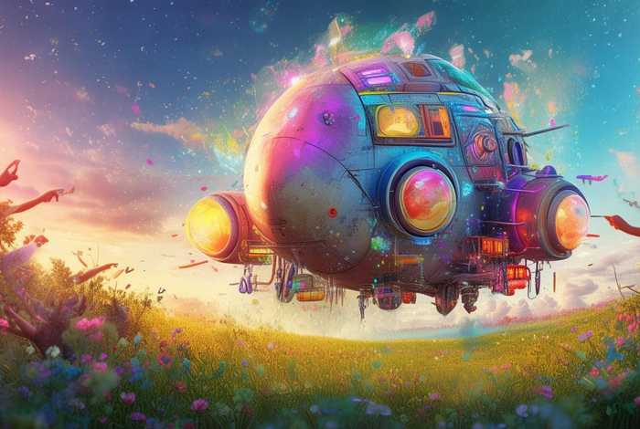 儿童故事外星飞船的故事 - 关于外星飞船的故事