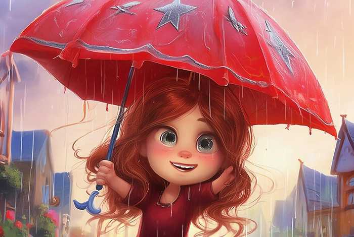 儿童故事红雨伞 红雨伞绘本故事 儿童故事红雨伞 红雨伞绘本故事