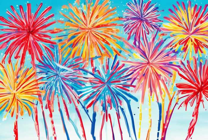 儿童烟花简笔画大全(儿童烟花简笔画大全图片) 儿童烟花简笔画大全(儿童烟花简笔画大全图片)