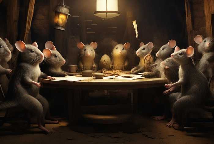 儿童故事老鼠开会完整版 老鼠开会故事文字版